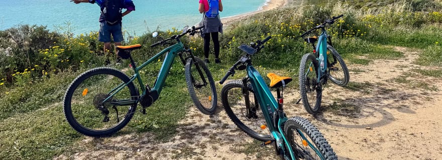 Scala dei Turchi, villages et street food : une aventure en vélo électrique sicilien !