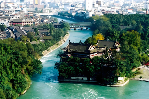 Dujiangyan: Dujiangyan Scenic Area Ticket Dujiangyan Scenic Area Ticket with Round-Trip Hotel Transfer