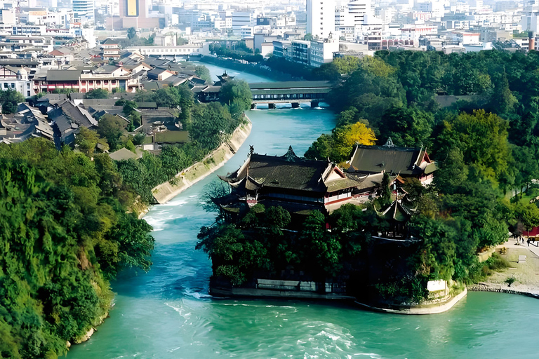Dujiangyan: Dujiangyan Scenic Area Ticket Dujiangyan Scenic Area Ticket with Round-Trip Hotel Transfer