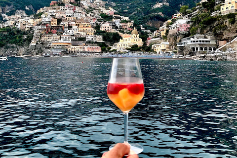Boat trip from Amalfi: Party boat with music and drinks