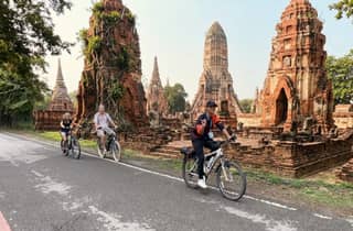 Ayutthaya: 5,5-stündige Fahrradtour durch das UNESCO-Weltkulturerbe