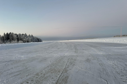 Levi: Self-Guided Lake Skating, Reindeer & Hot Drink