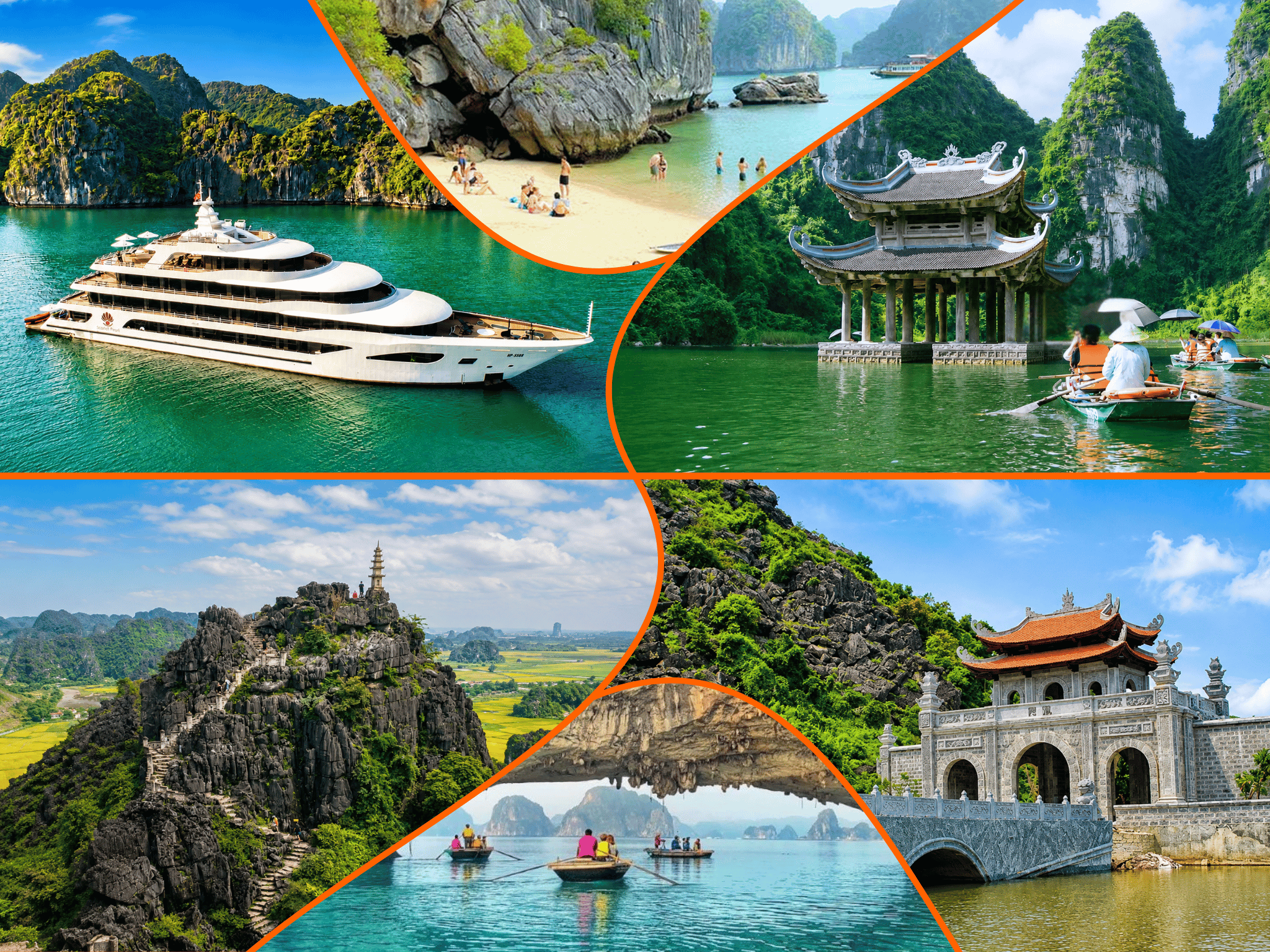 Hanoi: 4-tägige Tour zur Halong-Bucht, Lan-Ha-Bucht, nach Cát Bà und Ninh Bình