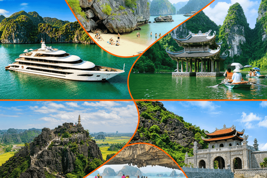 Hanoi: 4-tägige Tour zur Halong-Bucht, Lan-Ha-Bucht, nach Cát Bà und Ninh Bình. Foto: GetYourGuide Hanoi: 4-tägige Tour zur Halong-Bucht, Lan-Ha-Bucht, nach Cát Bà und Ninh Bình. Foto: GetYourGuide