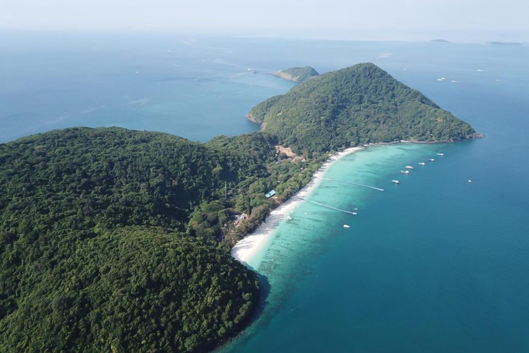 Phuket : croisière privée en hors-bord sur l'île de corail