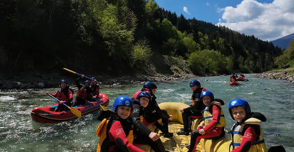 Rafting-Tour auf dem Fluss Savinja mit Fotos und Videos