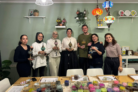 Antalya Old Town: Traditional Turkish Mosaic Lamp Workshop