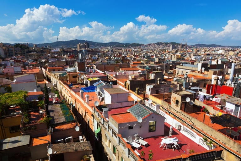 Barcelona: Wycieczka z przewodnikiem po wnętrzach / tarasach Santa Maria del MarWycieczka po angielsku