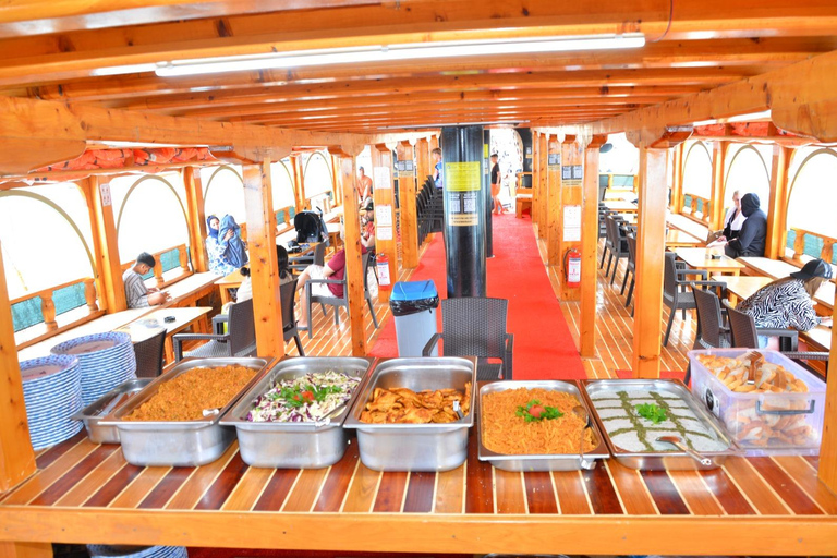 Atlantic Pirate Boat Tour to the Hidden Coves of Antalya Atlantic sunset boat tour with dinner & soft drinks
