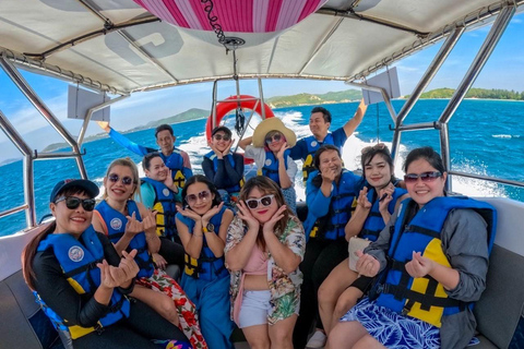 Pattaya: Private Speedboat Samaesan with Fishing & Snorkel