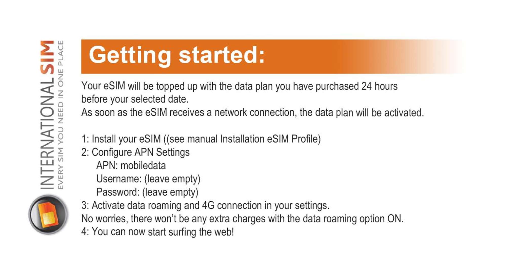 China, por ejemplo, Plan de datos móviles - 10 GB - Housity