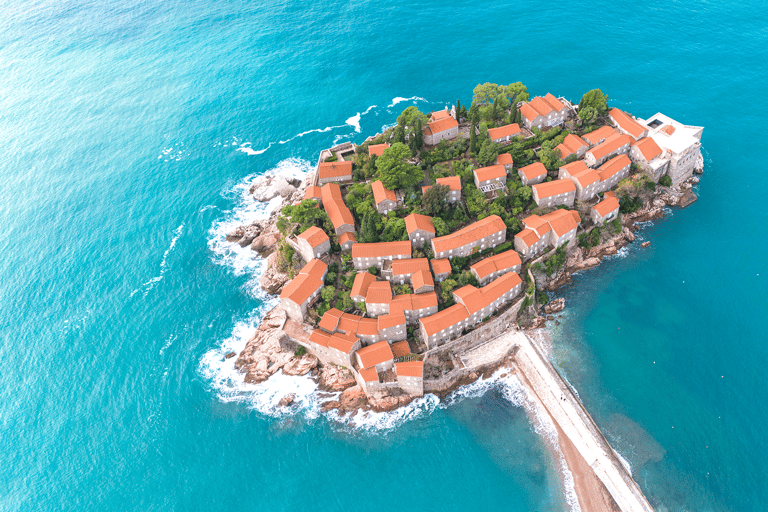 From Bar: Budva Old Town and Sveti Stefan Shore Excursion