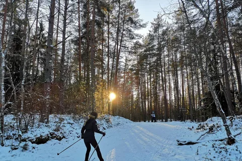 Aus Riga: Skilanglauf und Denkmal für das schlagende Herz