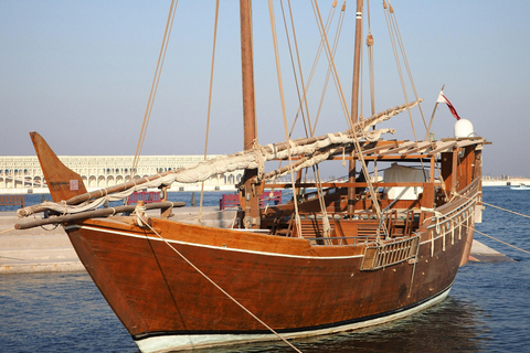 Doha from the Persian Sea: Dinner Cruise & Live BBQ onboard Dhow Cruise Tour without dinner from meeting point