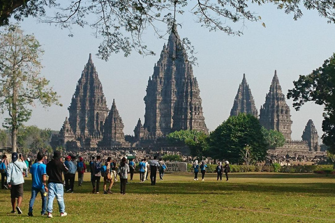 Tour guidato del Palazzo del Sultano, del Tempio di Prambanan e del Castello d&#039;Acqua