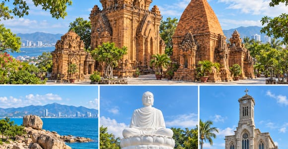 Nha Trang: City Highlights Day Tour with Lunch & Pickup