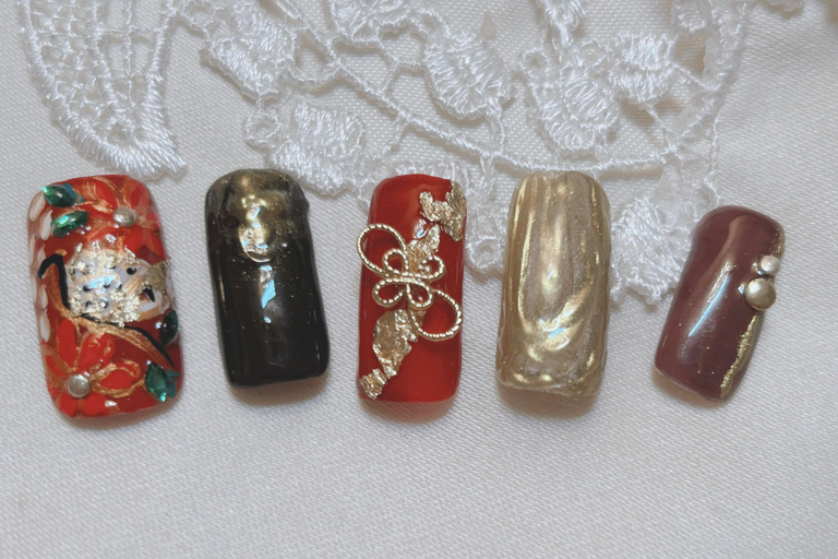 Yokohama: Japansk nagel- och hårstyling, sminkning, kimonouthyrningJapansk nagel