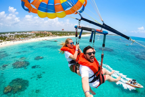 Punta Cana Parasailing Adventure: Panoramic Flight over the Caribbean Punta Cana Parasailing Adventure: Panoramic Flight over the Caribbean