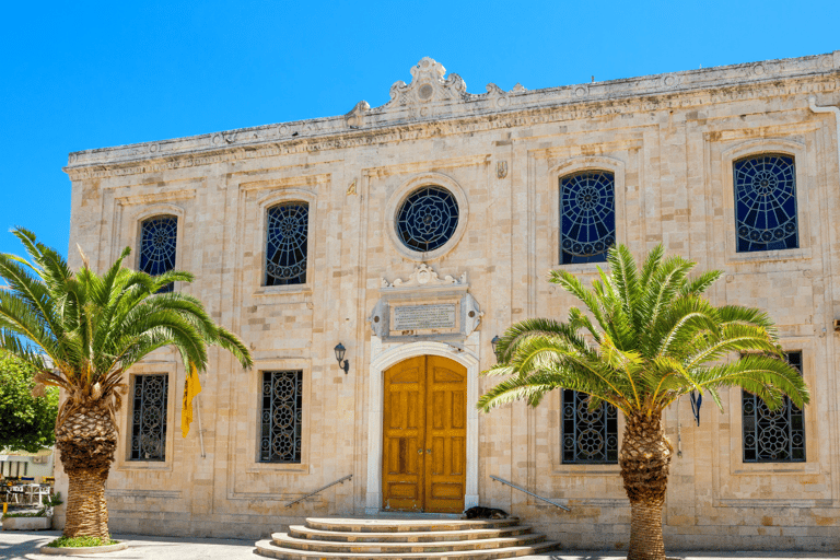 From Rethymnon: Day Trip to Knossos Palace & Heraklion City From Rethymnon: Knossos Palace and Heraklion Day Trip