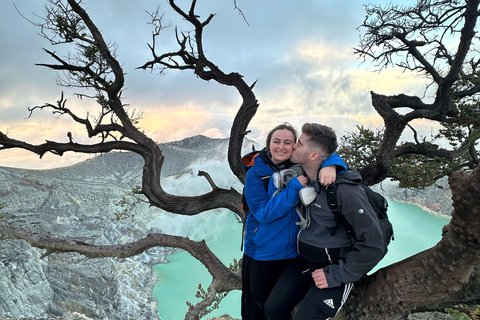 Z Banyuwangi: prywatna wycieczka do wulkanu Ijen i wodospadu