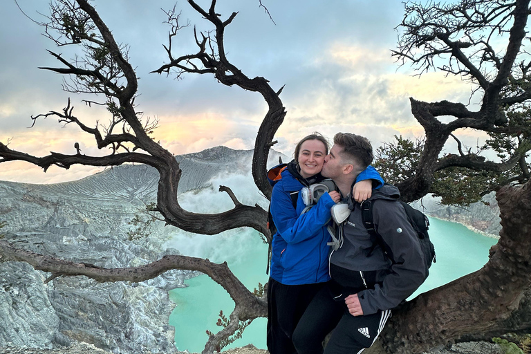 Z Banyuwangi: prywatna wycieczka do wulkanu Ijen i wodospadu