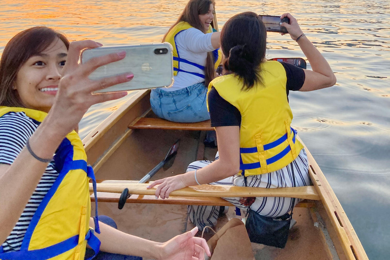 Toronto Islands: Sunset Canoe Tour