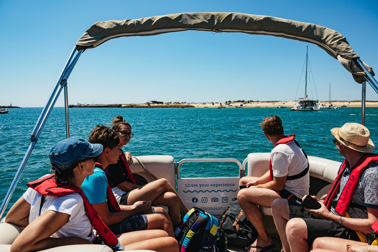 Ilha Deserta und Farol: Katamarantour ab Faro