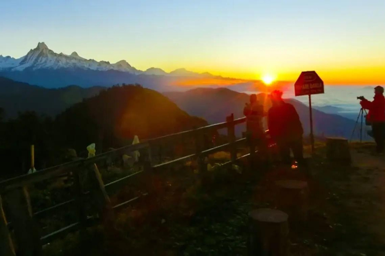 Pokhara: Mohare Danda Community Eco Sunrise Trek with Guide