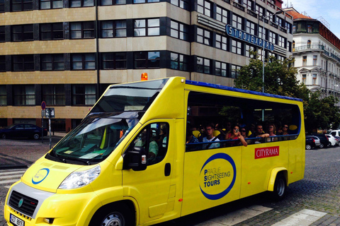 Praga: tour de medio día por la ciudad a pie y en autobús