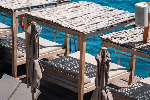 Noma Island Beach Club Experience with Boat Transfers Sunbed for 1 person