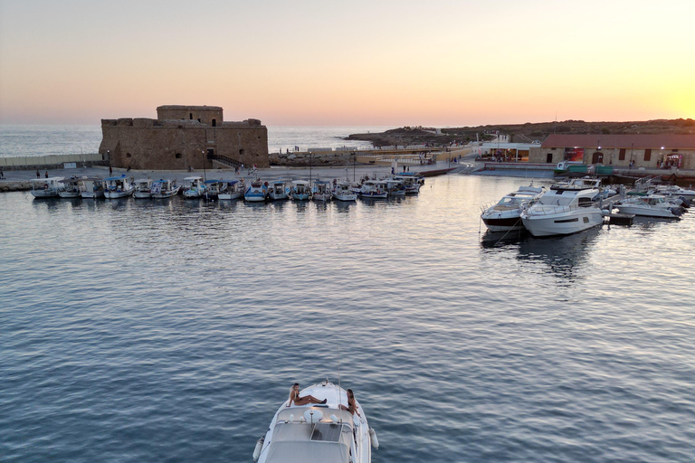 Paphos: Private Yacht Charter with Captain and Drinks Paphos: Private Yacht Charter with Captain and Drinks