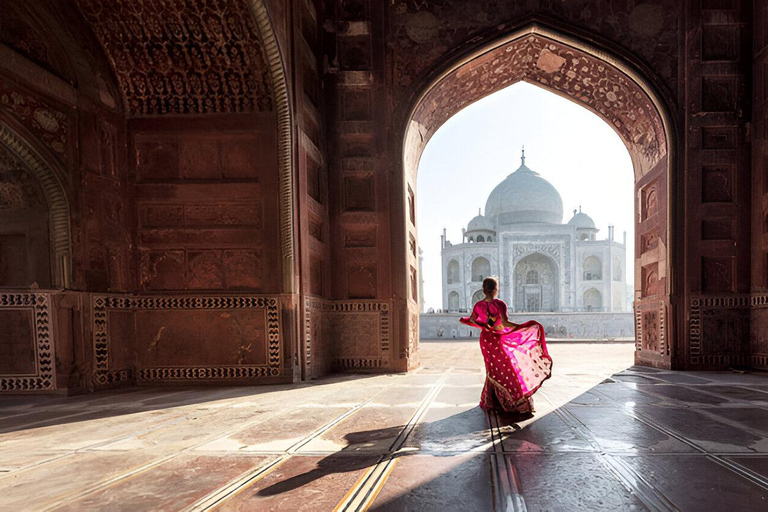 From Delhi: 2-Day Taj Mahal & Agra Overnight Private Tour Agra Tour: Car + Guide Only