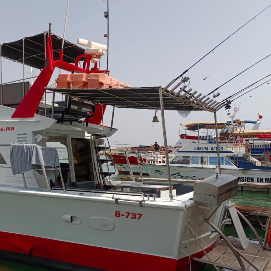 Agadir : tour en bateau avec déjeuner, pêche et jet ski