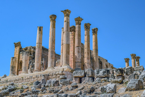 From Amman : Jerash Half Day Tour Transportation and Entry Tickets