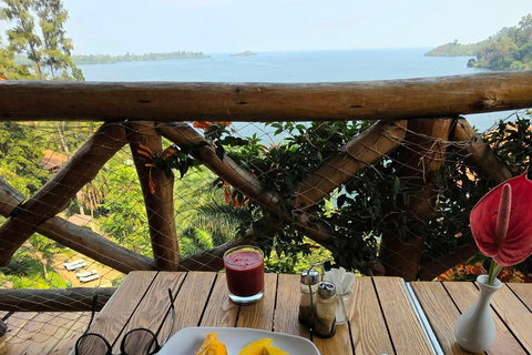 Kigali: Wycieczka 1-dniowa nad jezioro Kivu z rejsem statkiem i lunchem