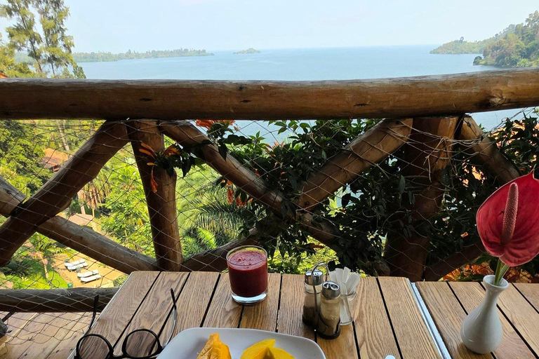 Kigali: Wycieczka 1-dniowa nad jezioro Kivu z rejsem statkiem i lunchem