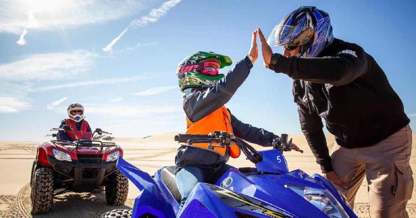 Paradise Valley & Wüstendünen mit Kamelritt und Quadbike