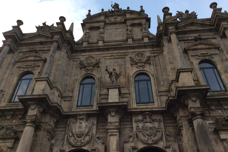Kathedrale von Santiago + Eingang Portico de la Gloria