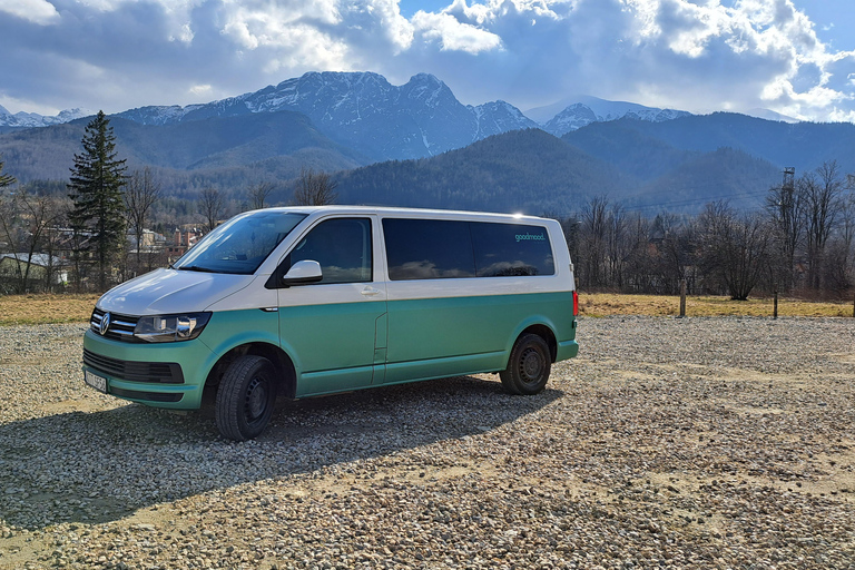 Kraków: Prywatny transfer do Zakopanego Volkswagenem T6