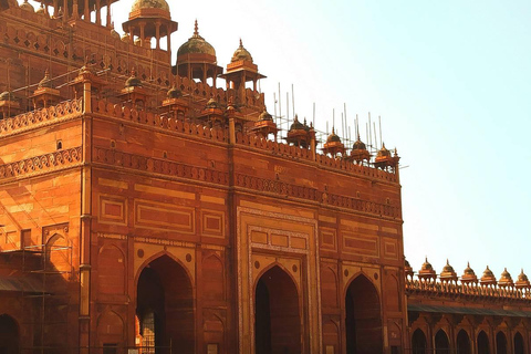 De Délhi: Excursão de 2 dias a Agra e Fatehpur em trem super-rápidoTour com acomodação em hotel 4 estrelas