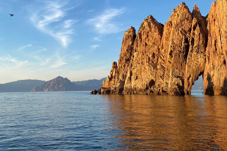 Sagone/Cargèse: Scandola Calanques de Piana SunsetDa Cargèse