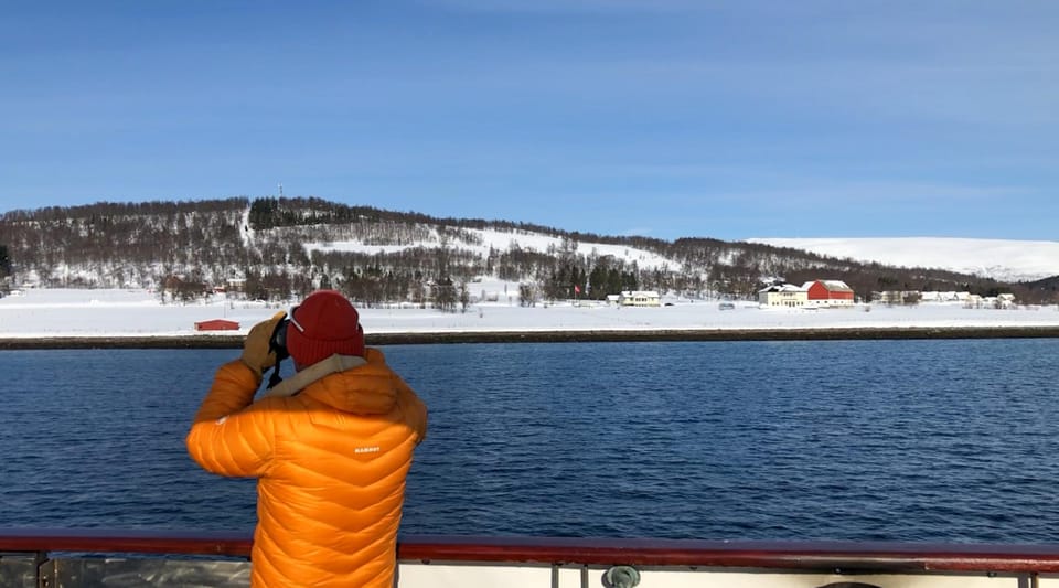 Troms Crociera Nel Fiordo Polare Su Uno Yacht Di Lusso Con Pranzo