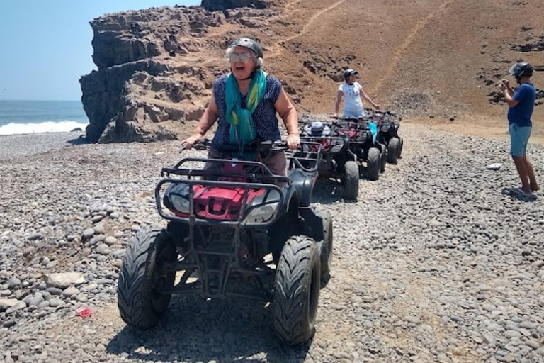 Lima: Lunuhuaná Extremo All In +Cerro Azul +Rafting +Cuatrimoto +Canopy