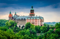 Książ Castle and Church of Peace in Świdnica - Housity