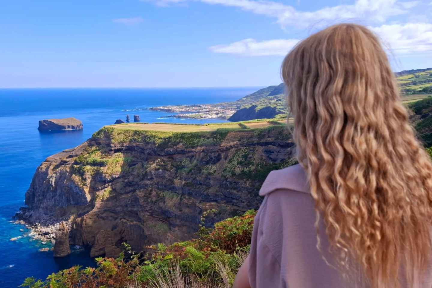 Azoreyjar: Strandferð, Sete Cidades með smá Vín & Ostur