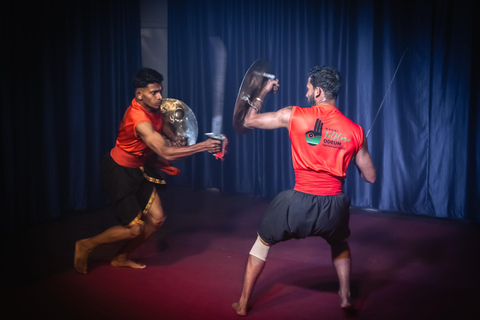 Kochi: Kathakali, Theyyam, and Kalaripayattu Evening Show