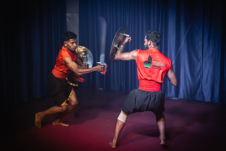 Kochi: Kathakali, Theyyam, and Kalaripayattu Evening Show