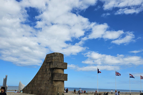 Au départ de Paris: les plages du débarquement Normandie