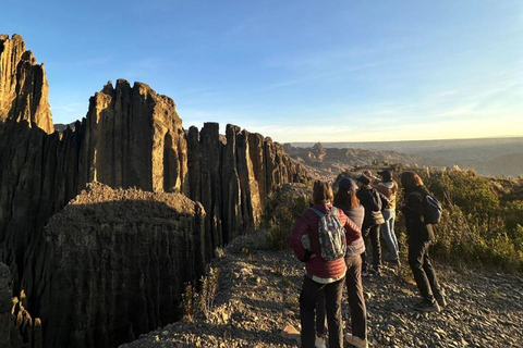 La Paz: Valley of the Animas Sunrise Hike with Salteñas