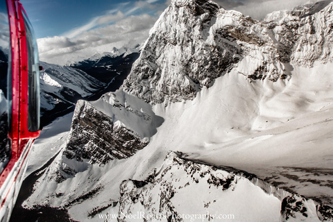 Canmore: 25 minuters helikoptertur till Three Sisters